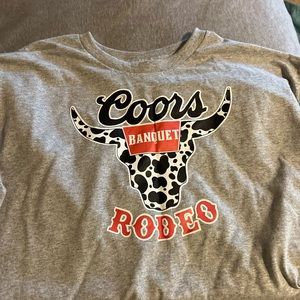 Coors rodeo tee